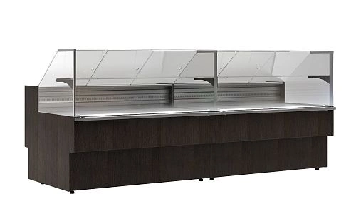 Витрина холодильная CARBOMA GC110 VM 1,5-1 с боковинами, динамика 0011-9006 — изображение 2