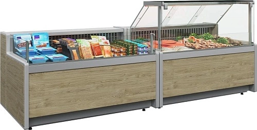 Витрина морозильная CARBOMA GC111 SL 0,94-1 1010 мариель — изображение 4