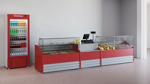 Витрина холодильная CARBOMA GС75 SM 1,5-1 9006-9003 — изображение 4
