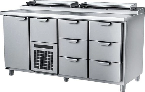 Стол холодильный саладетта HAPPYCHEF TC GS 1-CBR-3-3