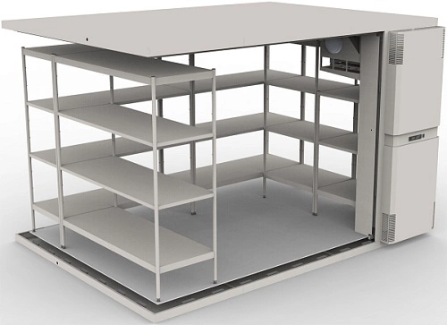 Камера холодильная HAPPYCHEF CR L/R 27/21 S/S+shelving — изображение 2