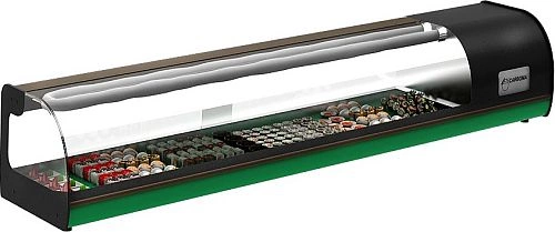 Витрина настольная холодильная CARBOMA Sushi Bar AС37 SM 1,8-1 — изображение 2
