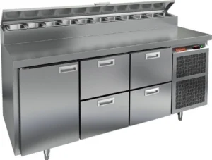 Стол для пиццы HICOLD PZ2-122/GN (1/6Н)