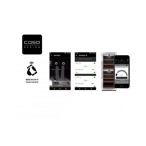 Шкаф винный CASO WineComfort 380 Smart — изображение 2